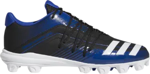 Adidas Afterburner 6 Grail MD 'Black Collegiate Royal' Cleats, Blue