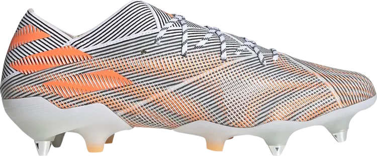 Adidas Nemeziz.1 SG 'Tension Tape - Screaming Orange' Cleats, orange
