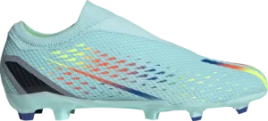 Adidas X Speedportal.3 Laceless FG 'Al Rihla Pack - Clear Aqua' Cleats, Blue