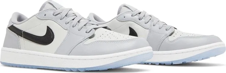 Air Jordan 1 Low Golf Wolf Gray Cleats