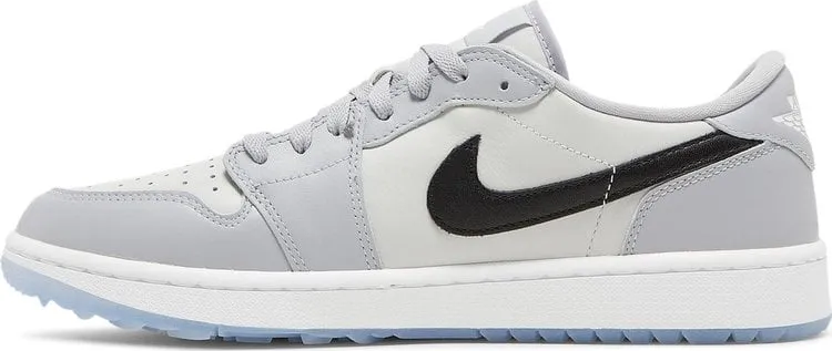 Air Jordan 1 Low Golf Wolf Gray Cleats