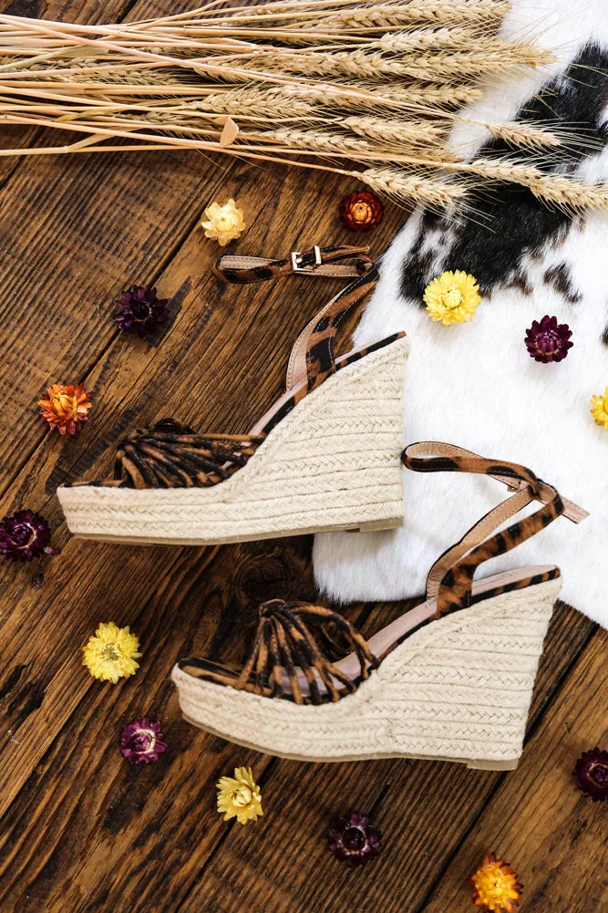 BILLINI Samos Wedge Heels Leopard