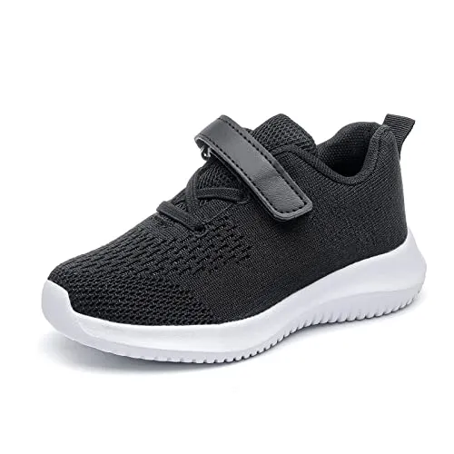 Boys Girls Running Shoes Kids Tennis Shoes Breathable Lightweight Athletic Shoes Age 4-13