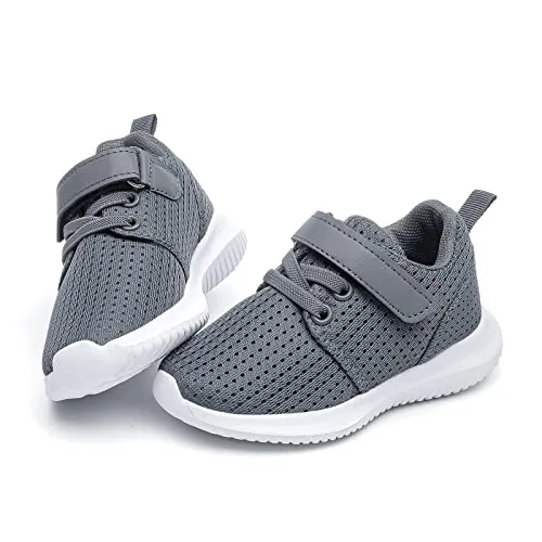 Boys Girls Running Shoes Kids Tennis Shoes Breathable Lightweight Athletic Shoes Age 4-13