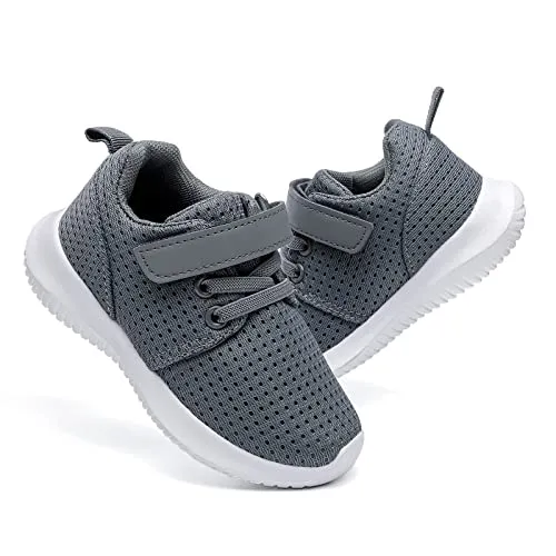 Boys Girls Running Shoes Kids Tennis Shoes Breathable Lightweight Athletic Shoes Age 4-13