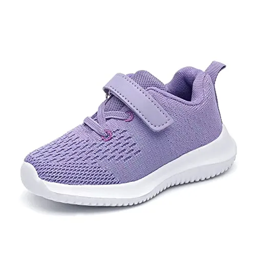 Boys Girls Running Shoes Kids Tennis Shoes Breathable Lightweight Athletic Shoes Age 4-13