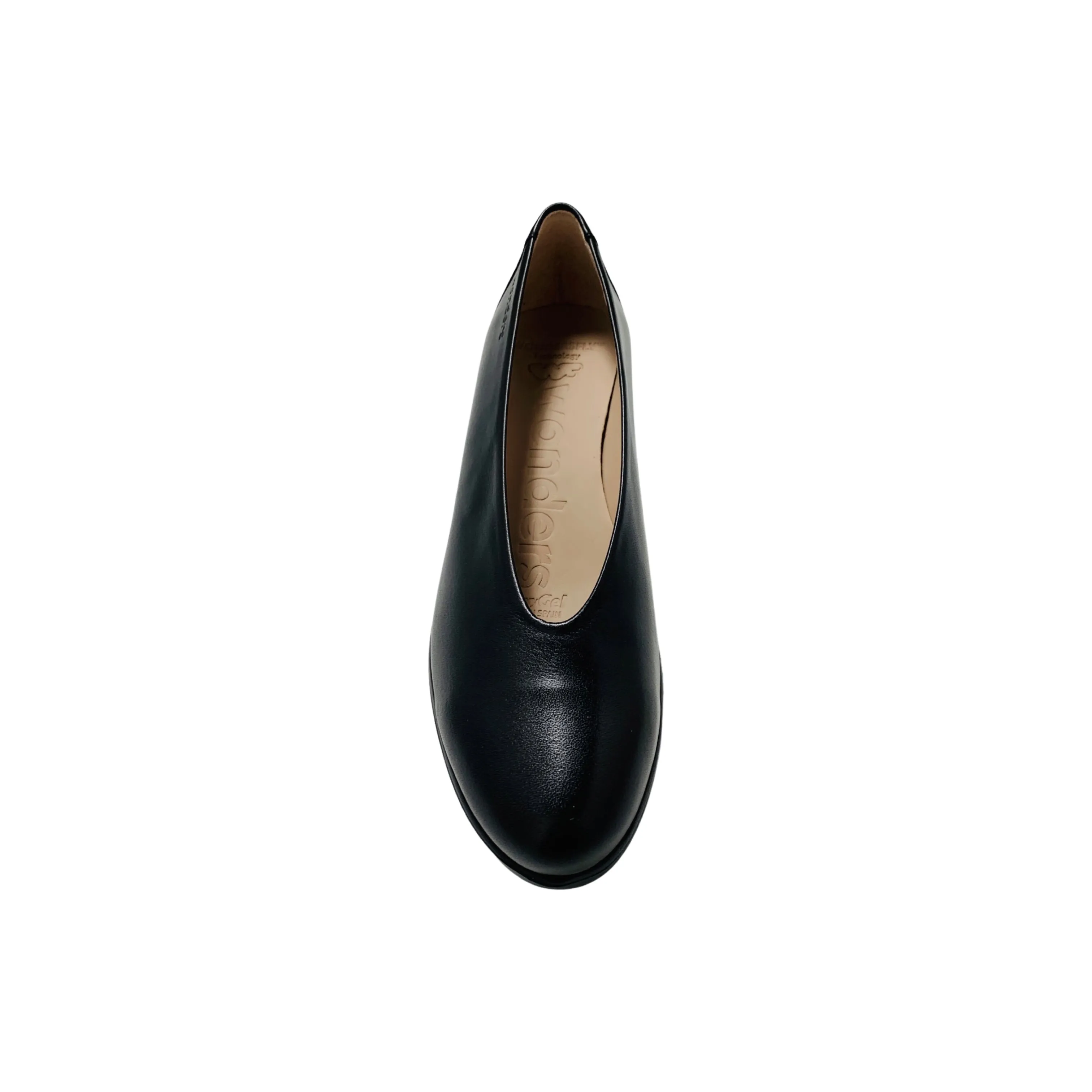 C33100 Black Leather Platform