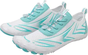Hike Water Shoes Women Men Wide Toe Box Healthy & Non-Slip Barefoot Shoes Unisex Quick Dry Outdoor Grounded Shoes Summer Lightweight Breathable Water Shoes for Beach Pool Swim Kayak Lake River
