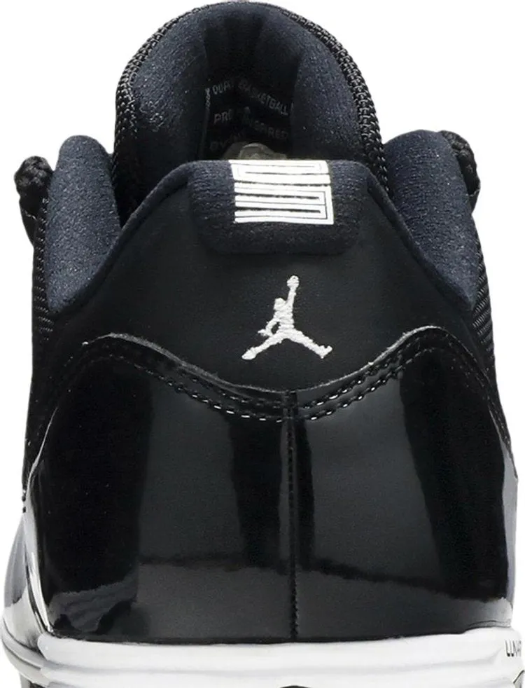 Jordan 11 Retro Low TD Cleat Space Jam Boots, Black
