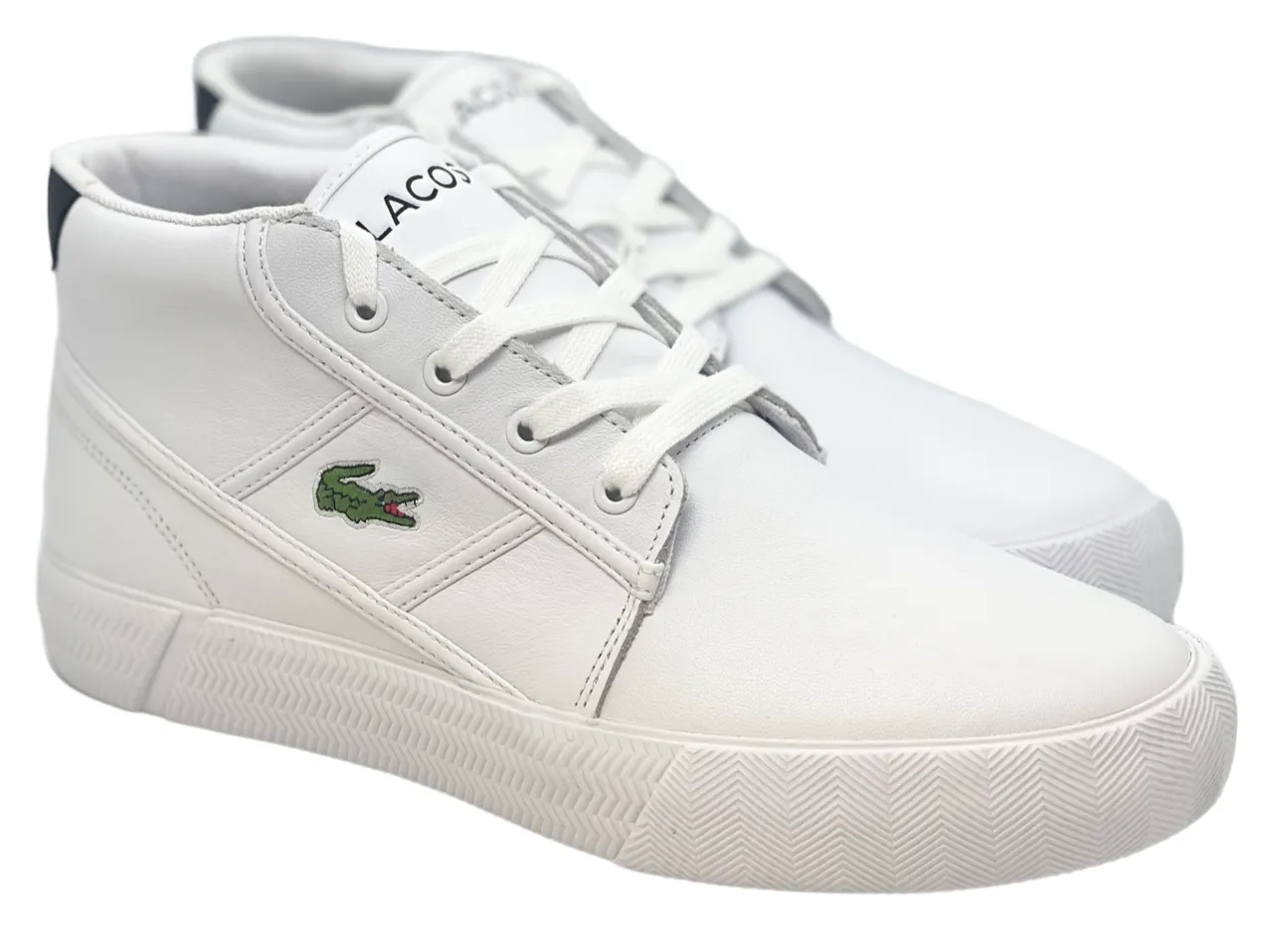 Lacoste Mens Gripshot Chukka Leather Shoes - 7-42CMA0035147 / 7-42CMA0035312 / 7-42CMA0035NB0