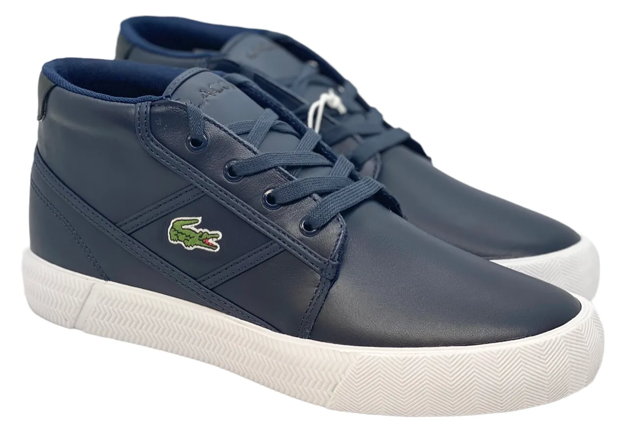 Lacoste Mens Gripshot Chukka Leather Shoes - 7-42CMA0035147 / 7-42CMA0035312 / 7-42CMA0035NB0