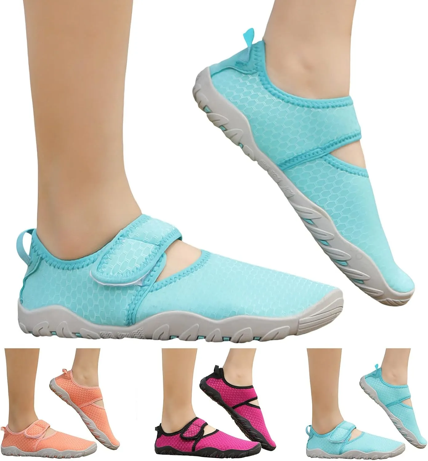 Mens Water Shoes Size 9 Wide Arch Support Surf Pool Hiking Diving Walking Barefoot Water Shoes Extra Wide Water Shoes Barefoot Quick Dry Aqua Yoga Socks for Pool Beach Surf Walk Water Yoga