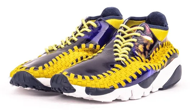 Nike Air Footscape Woven Chukka YOTH QS sneakers, blue