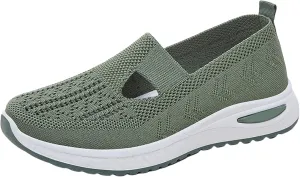 Orthopedic Shoes for Women 2025 New Women's Woven Womens Tennis Shoes Wide Width Brown Casual Shoes Shoes Sneakers Slip On Tennis Shoe White Loafers