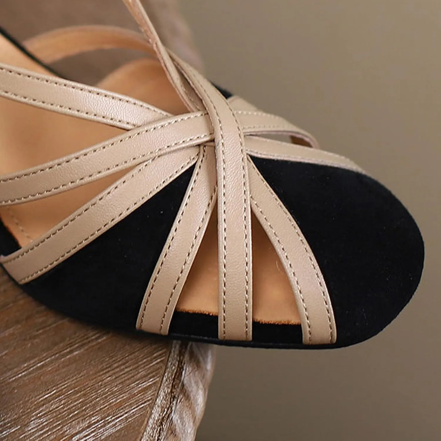 Womens Block Heel Sandals Open Toe Chunky Heel Sandals for Women Ankle Strap Sandals Comfort Strappy Sandals