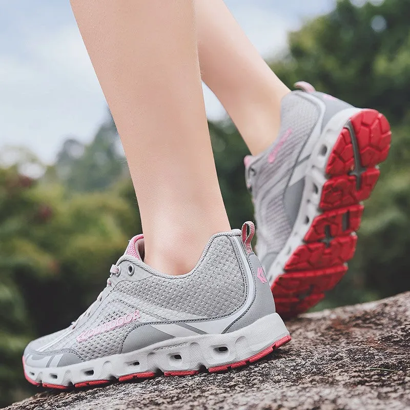 Women's Cushioning Non-slip Breathable Tennis Sneakers CLS