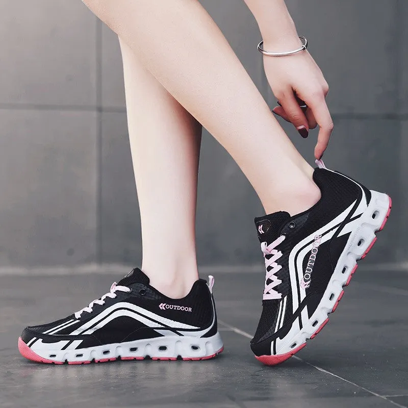 Women's Cushioning Non-slip Breathable Tennis Sneakers CLS