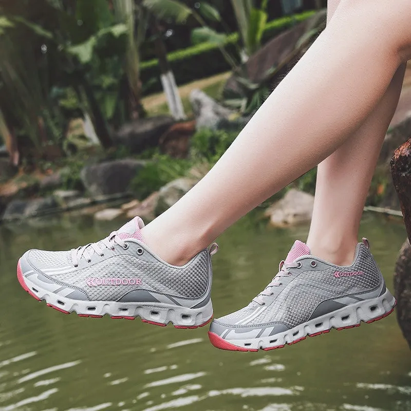 Women's Cushioning Non-slip Breathable Tennis Sneakers CLS