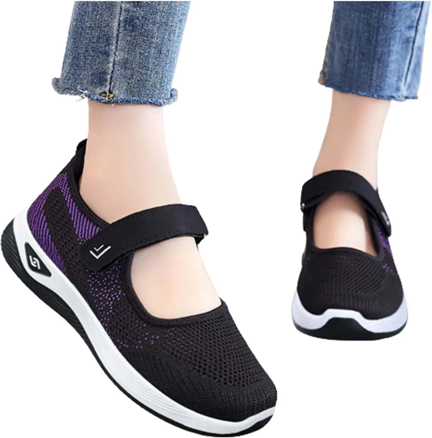 Women's Fashion Sneaker Non Slip Work Wide Comfortable Slip Resistant Work Shoes Basketball Shoes Women Loafer Flats Women Shoes Walking Sneakers for Men