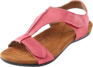 Womens Orthotic Sandals with Arch Support T-Strap Orthopedic Flat Sandals Comfortable Summer Shoes Slip On Adjustable Flat Slippers Open Toe Sandal Summer Beach Shoes